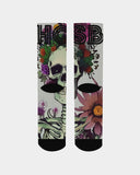 High Class ScumBag Skull Life & Roses Socks - World Class Depot Inc