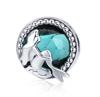 Mermaid Deep Blue Pandora Charm(s) for bracelet - World Class Depot Inc