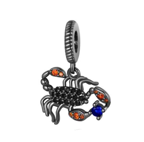 Pandora Black Scorpion Bracelet Charm 925 - World Class Depot Inc