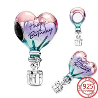 Pandora Sterling Silver Happy Birthday Balloon Charm - World Class Depot Inc