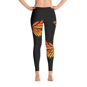 Women's Butterfly Yoga pants leggings for exercise and cross fit - World Class Depot Inc