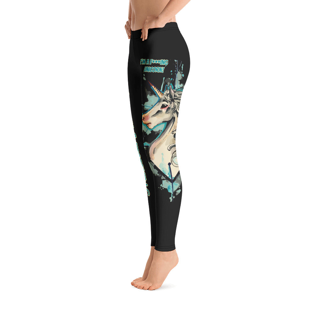 Women's I'm a Unicorn Yoga Leggings pants - World Class Depot Inc