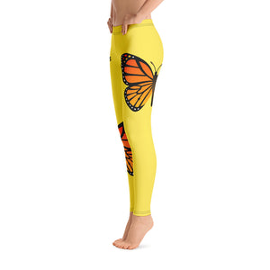 Women's Butterfly Yoga pants leggings for exercise and cross fit - World Class Depot Inc