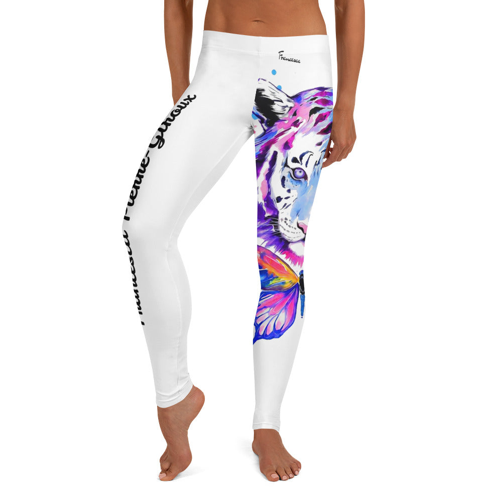 Women's Tiger Francesca Pierre-Giroux yoga pants Leggings for exercise and fitness - World Class Depot Inc