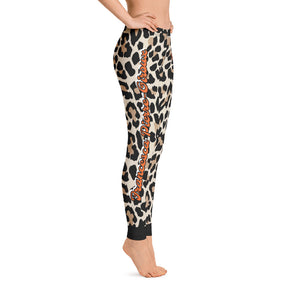 Women's Cheetah Francesca Pierre-Giroux yoga compression pants Leggings for exercise and fitness - World Class Depot Inc