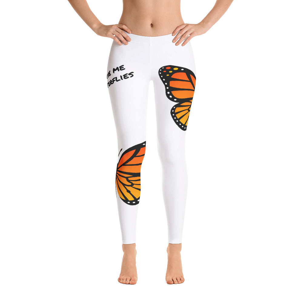Women's Butterfly Yoga pants leggings for exercise and cross fit - World Class Depot Inc