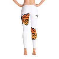 Women's Butterfly Yoga pants leggings for exercise and cross fit - World Class Depot Inc