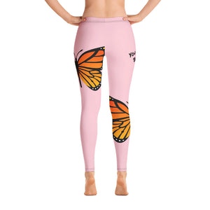 Women's Butterfly Yoga pants leggings for exercise and cross fit - World Class Depot Inc