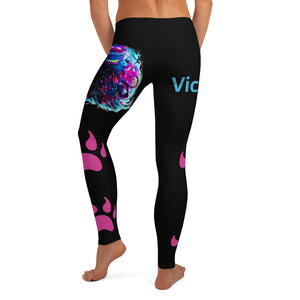 Women's Vicious leggings pants for yoga, exercise, cross fit and fitness - World Class Depot Inc