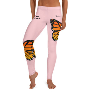 Women's Butterfly Yoga pants leggings for exercise and cross fit - World Class Depot Inc