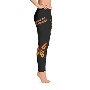 Women's Butterfly Yoga pants leggings for exercise and cross fit - World Class Depot Inc