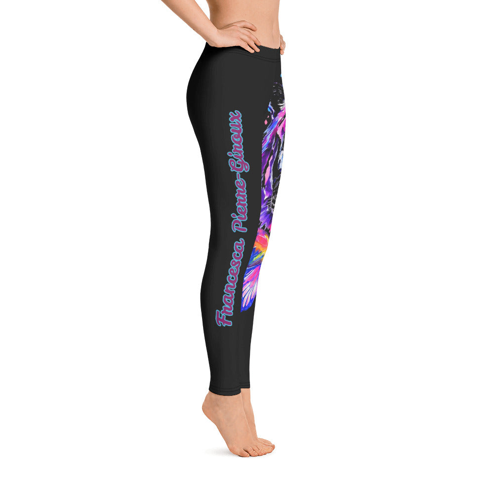 Women's Tiger Francesca Pierre-Giroux yoga pants Leggings for exercise and fitness - World Class Depot Inc