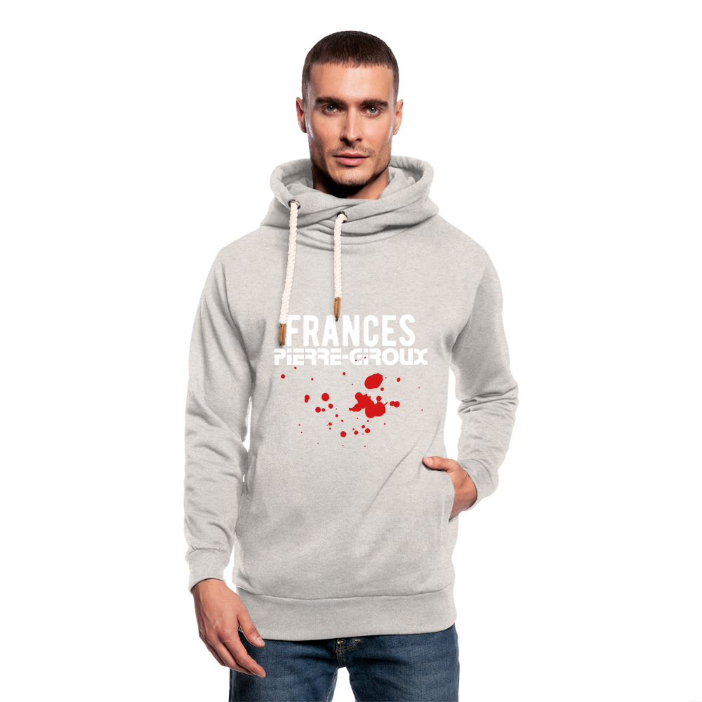 Frances Pierre-Giroux Sexy Unisex Shawl Collar Hoodie - World Class Depot Inc