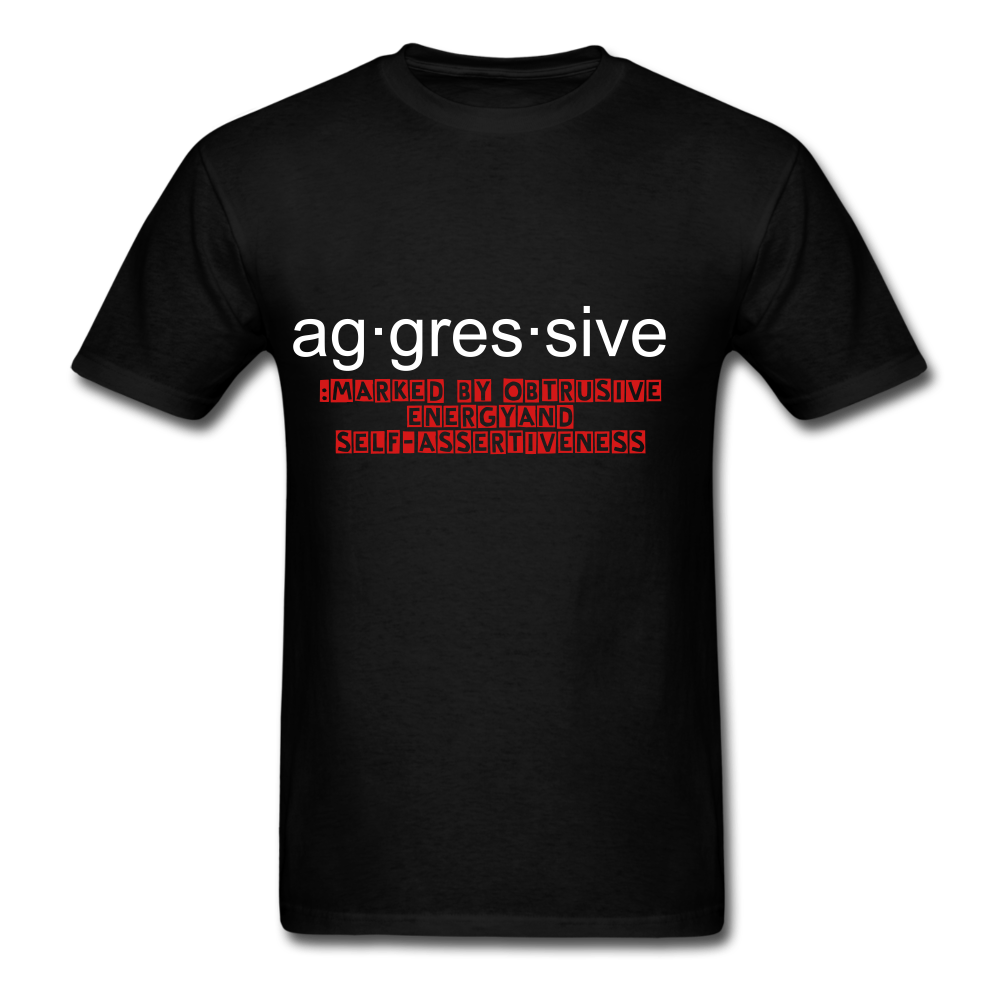 Aggressive by Def Unisex Classic T-Shirt - black