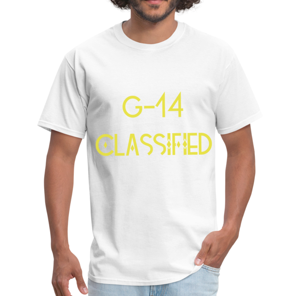 G14 Classified Unisex Classic T-Shirt - white