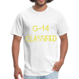 G14 Classified Unisex Classic T-Shirt - white
