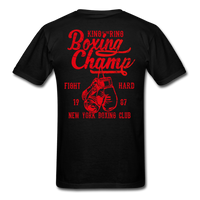 Precision boxing Unisex Classic workout T-Shirt - black