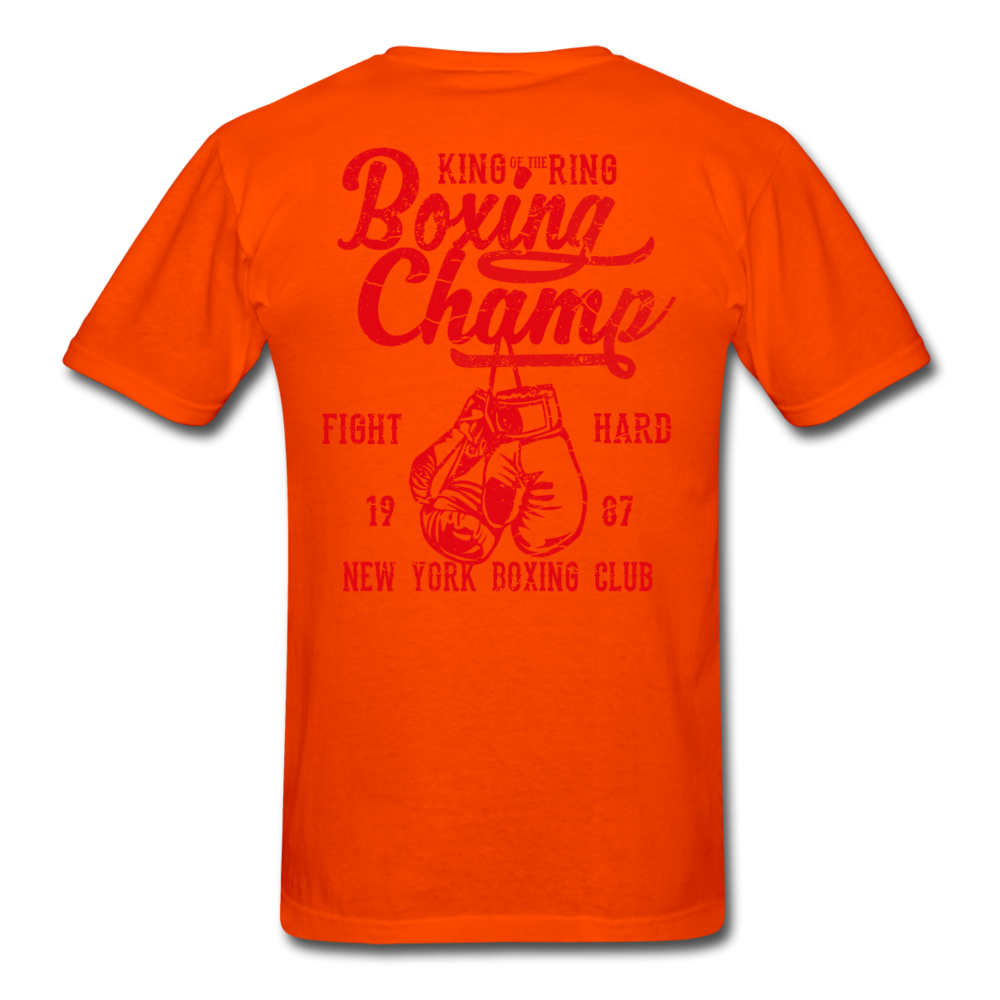 Precision boxing Unisex Classic workout T-Shirt - orange